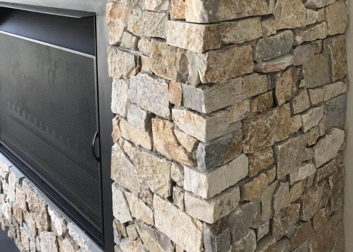 Dry Stone Modular Wall Panels from Decor Stone.